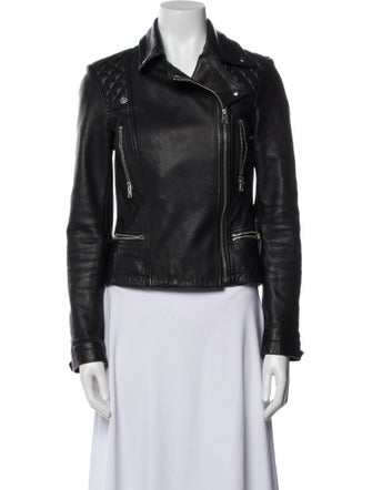 AllSaints Leather Biker Jacket