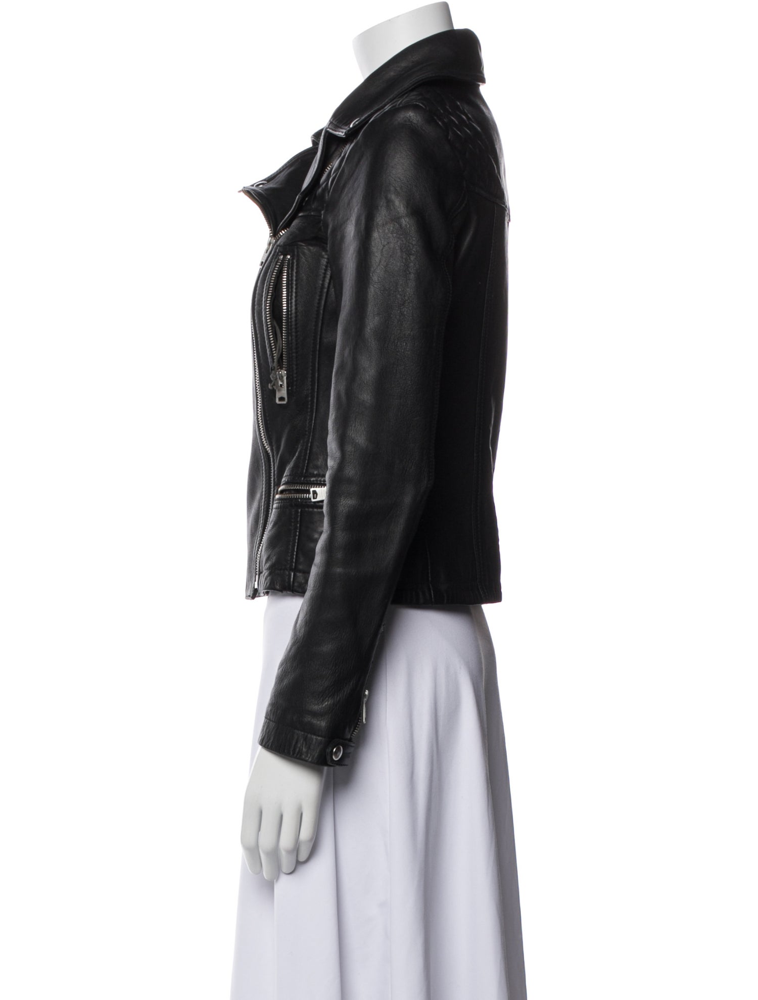 AllSaints Leather Biker Jacket