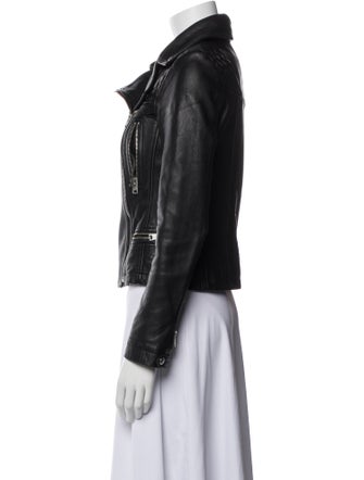 AllSaints Leather Biker Jacket