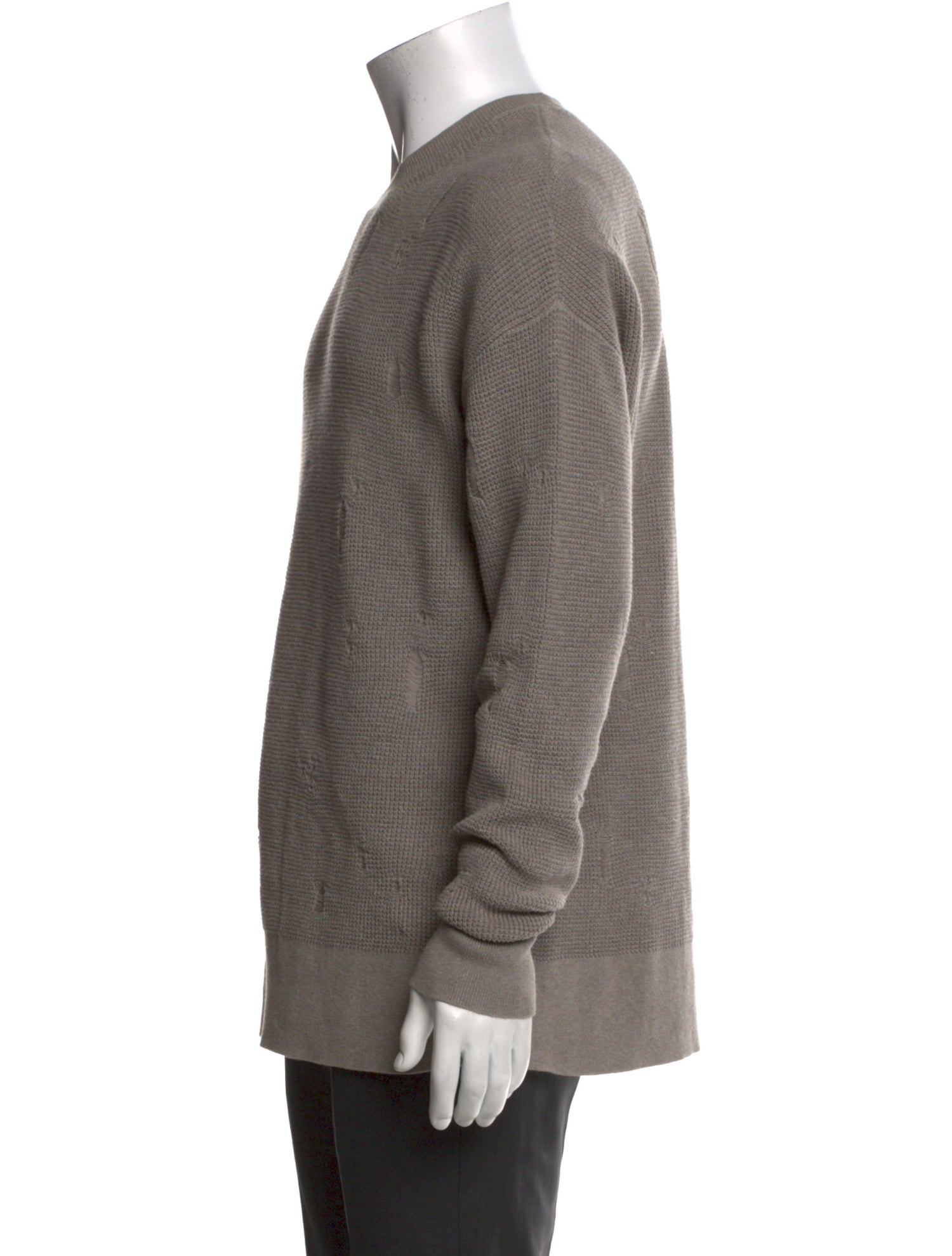 AllSaints Crew Neck Long Sleeve Pullover