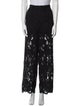 AllSaints Lace Pattern Wide Leg Pants