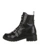 AllSaints Patent Leather Combat Boots