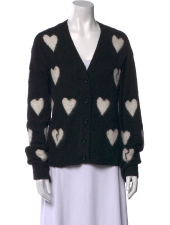 AllSaints Alpaca Printed Sweater