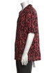 AllSaints Animal Print Short Sleeve Shirt