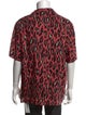 AllSaints Animal Print Short Sleeve Shirt