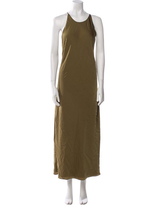 AllSaints Scoop Neck Long Dress