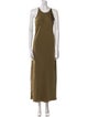 AllSaints Scoop Neck Long Dress