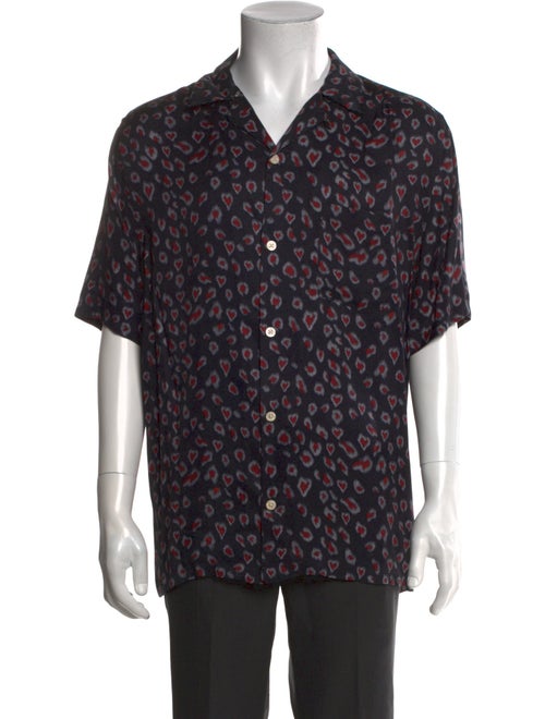AllSaints Printed Short Sleeve Shirt