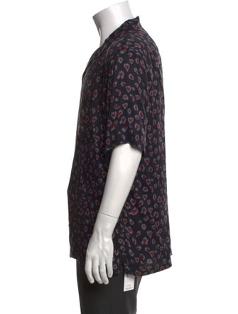 AllSaints Printed Short Sleeve Shirt