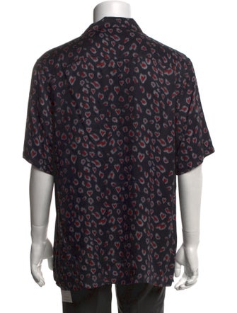 AllSaints Printed Short Sleeve Shirt