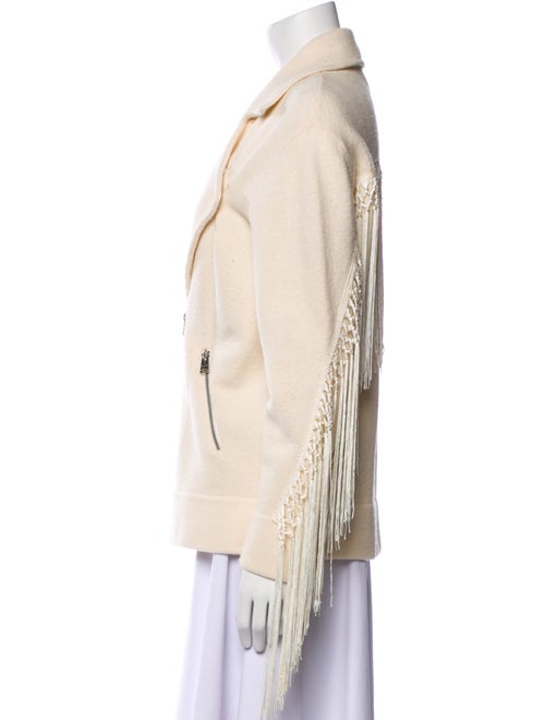 AllSaints Merino Wool Biker Jacket