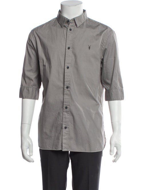 AllSaints Three-Quarter Sleeve Shirt