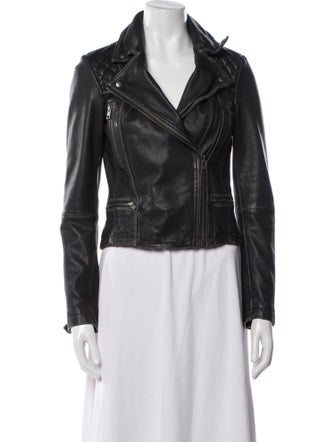 AllSaints Leather Biker Jacket