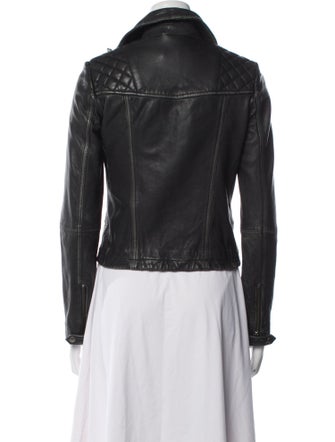 AllSaints Leather Biker Jacket