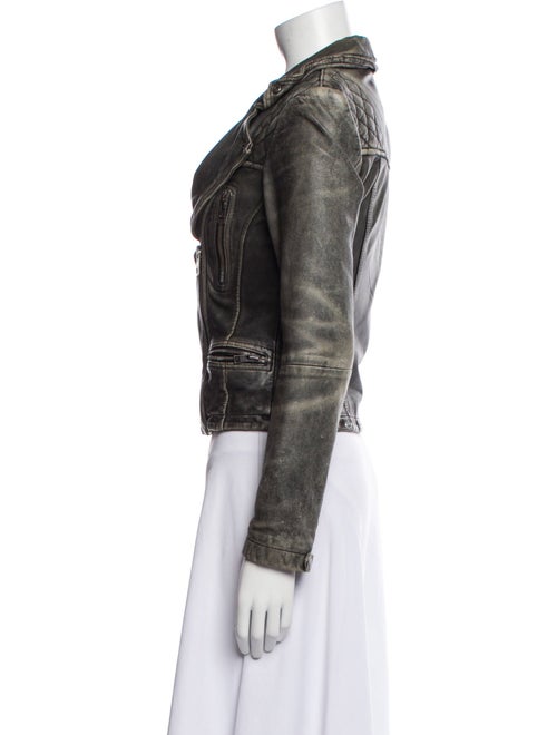 AllSaints Leather Biker Jacket