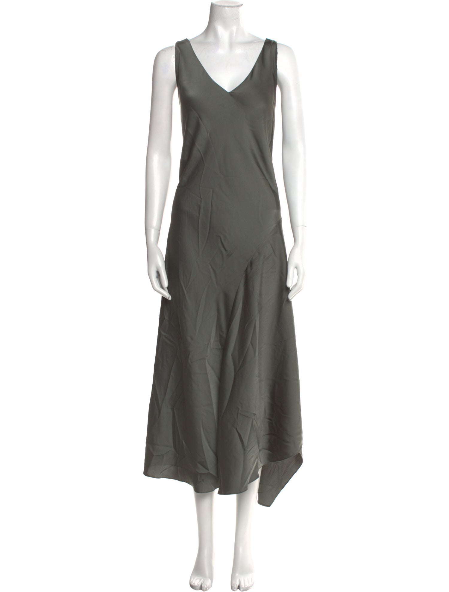 AllSaints V-Neck Long Dress
