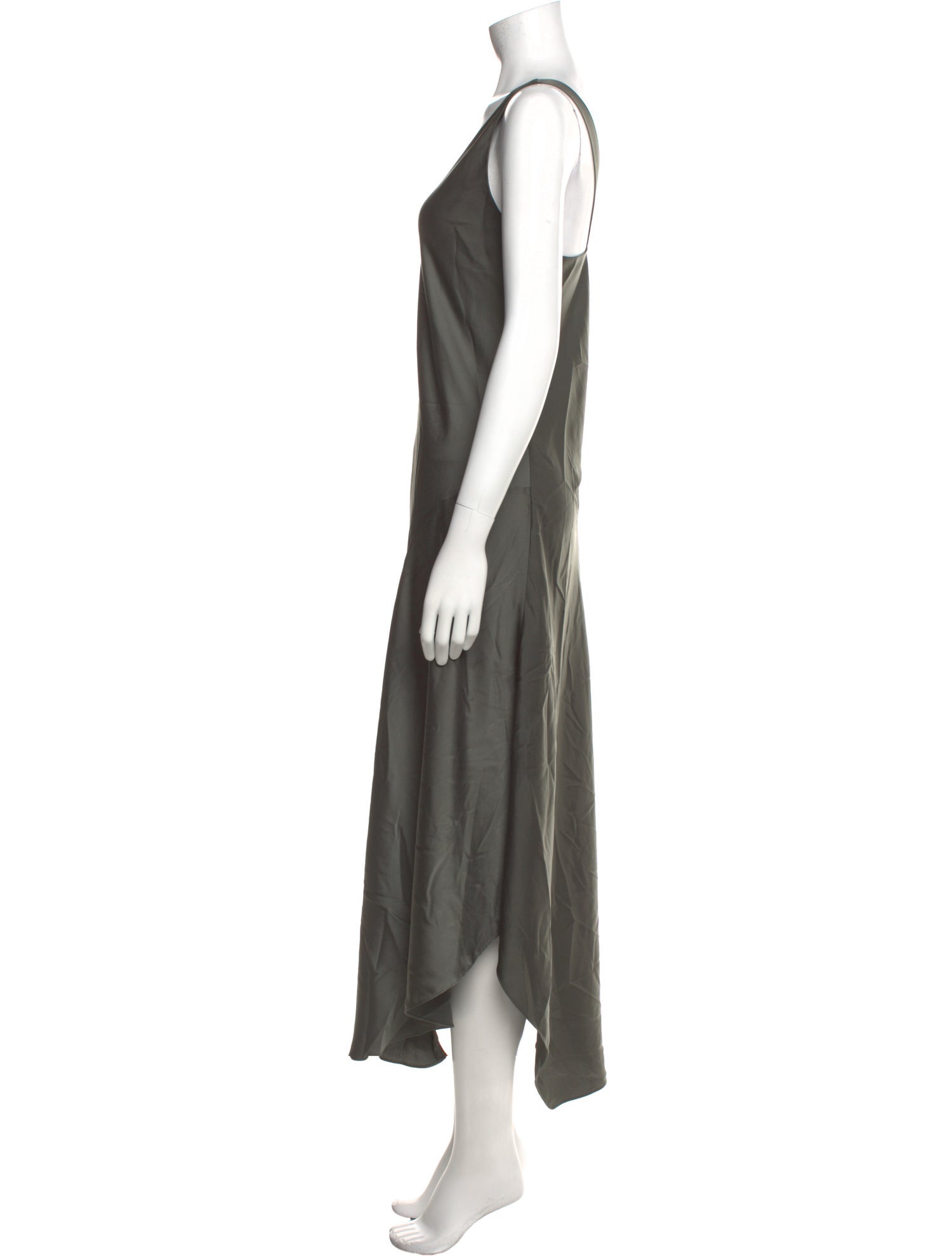 AllSaints V-Neck Long Dress
