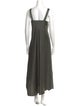 AllSaints V-Neck Long Dress