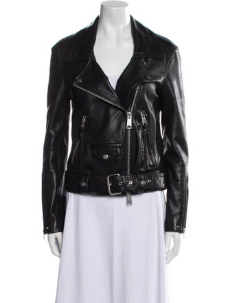 AllSaints Leather Biker Jacket