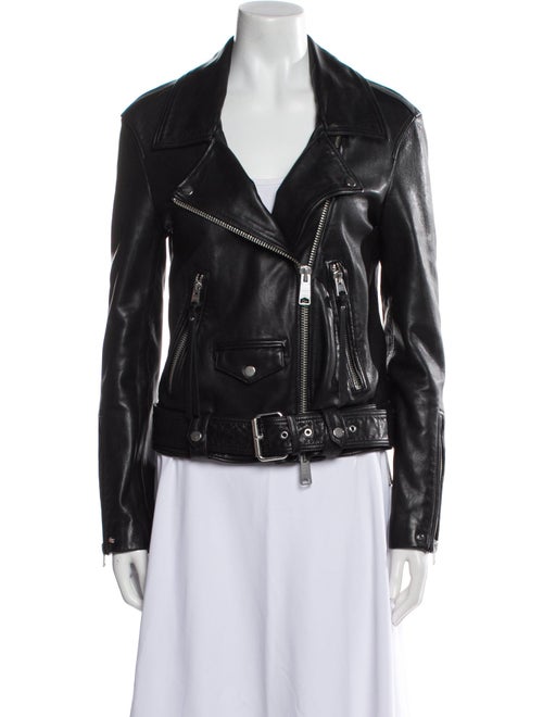 AllSaints Leather Biker Jacket