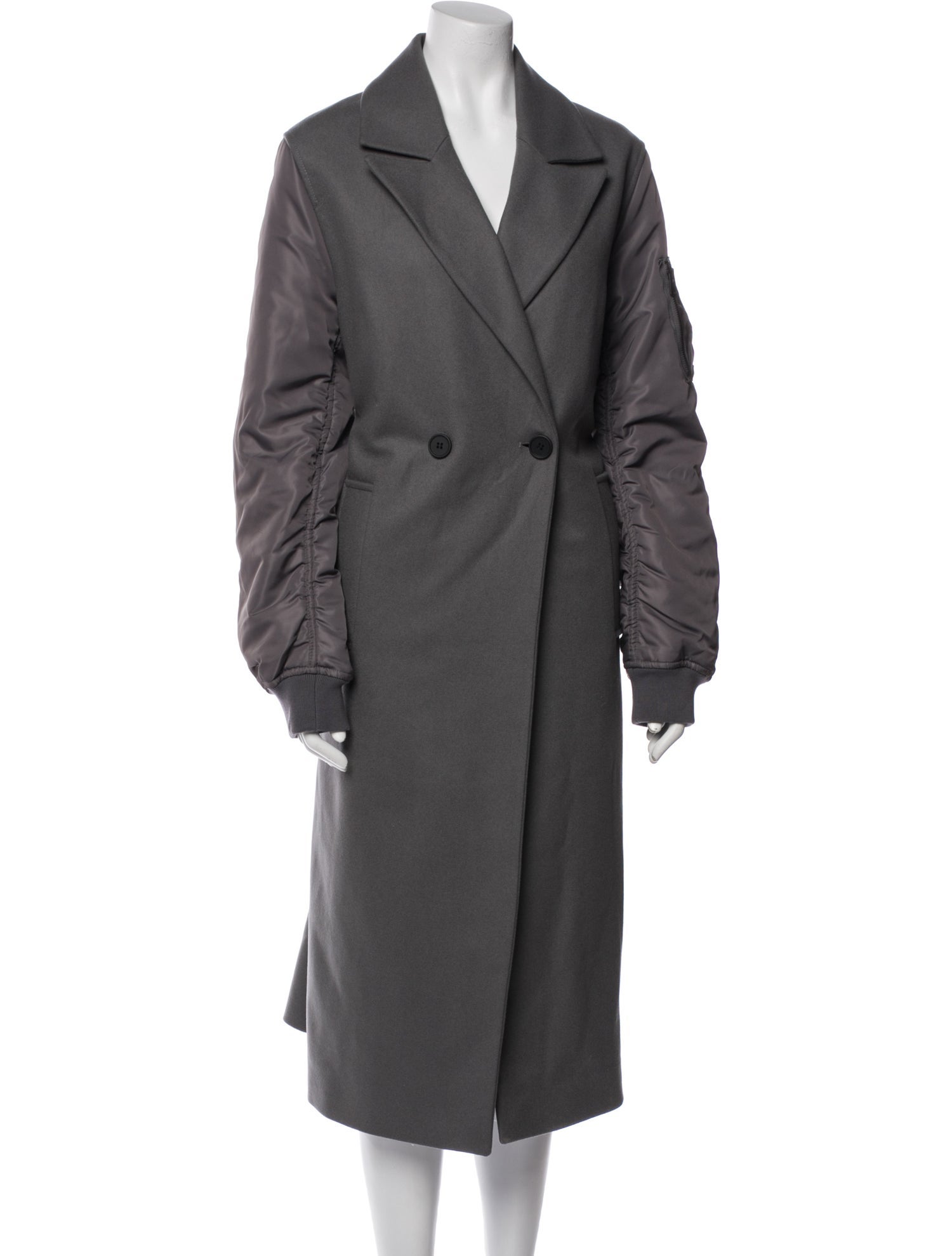 AllSaints Wool Trench Coat w/ Tags