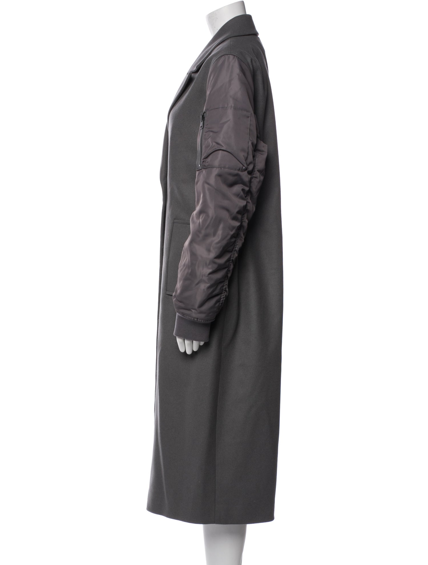 AllSaints Wool Trench Coat w/ Tags