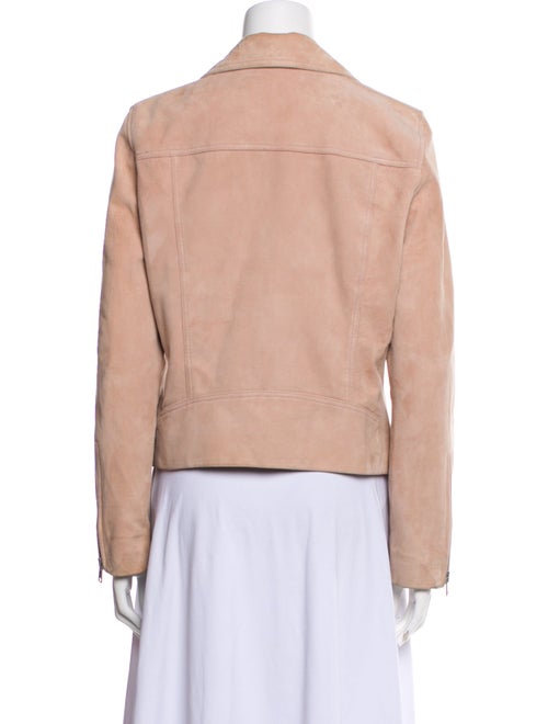 AllSaints Lamb Leather Biker Jacket