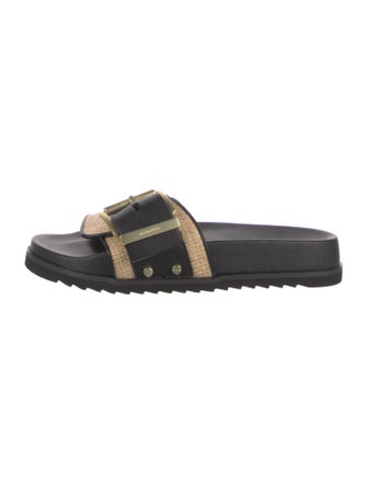 AllSaints Leather Slides