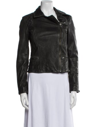 AllSaints Leather Biker Jacket