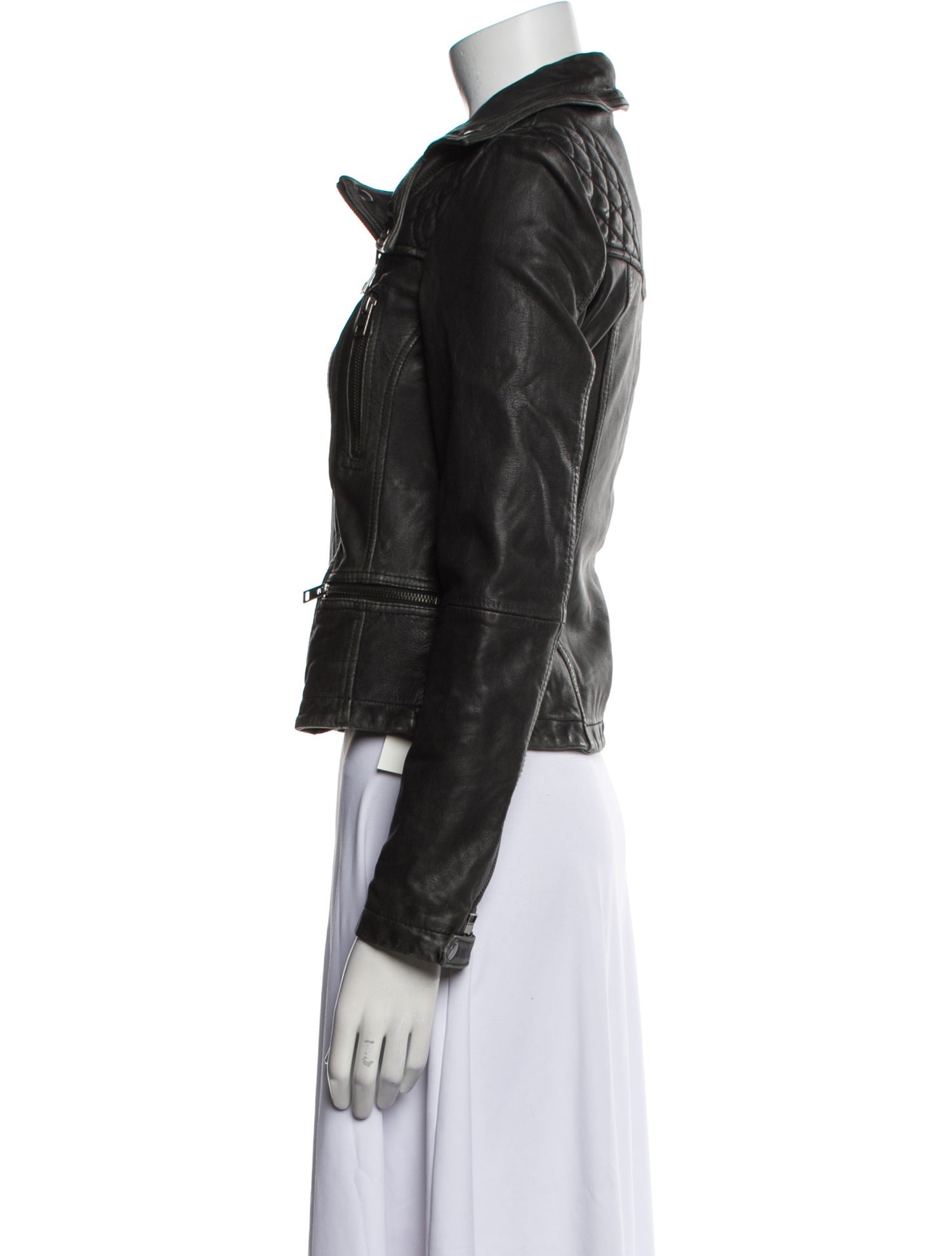 AllSaints Leather Biker Jacket