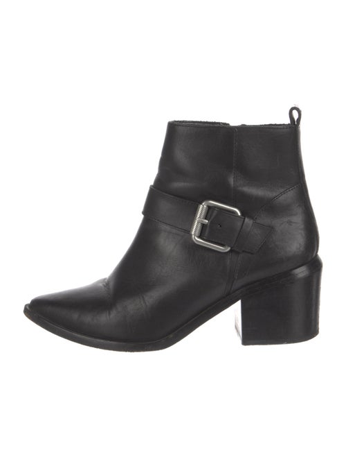AllSaints Leather Moto Boots