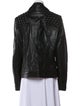 AllSaints Lamb Leather Biker Jacket