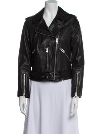 AllSaints Leather Biker Jacket