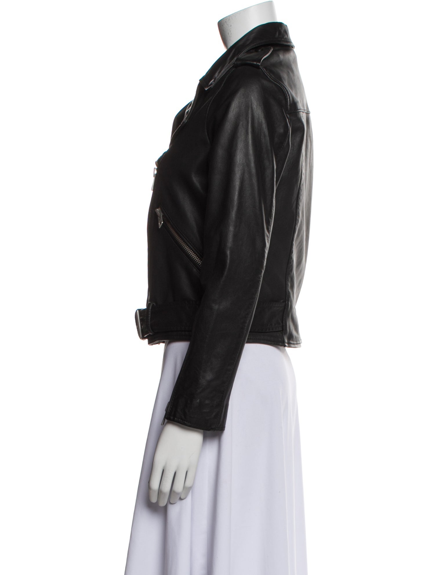 AllSaints Leather Biker Jacket