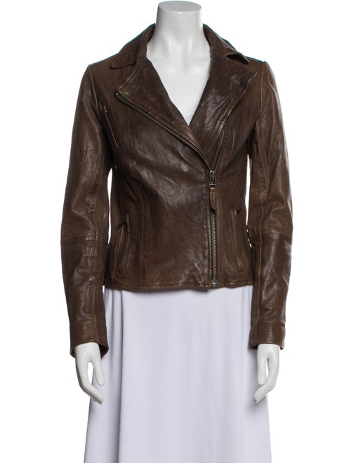 AllSaints Leather Biker Jacket