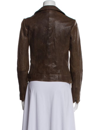 AllSaints Leather Biker Jacket