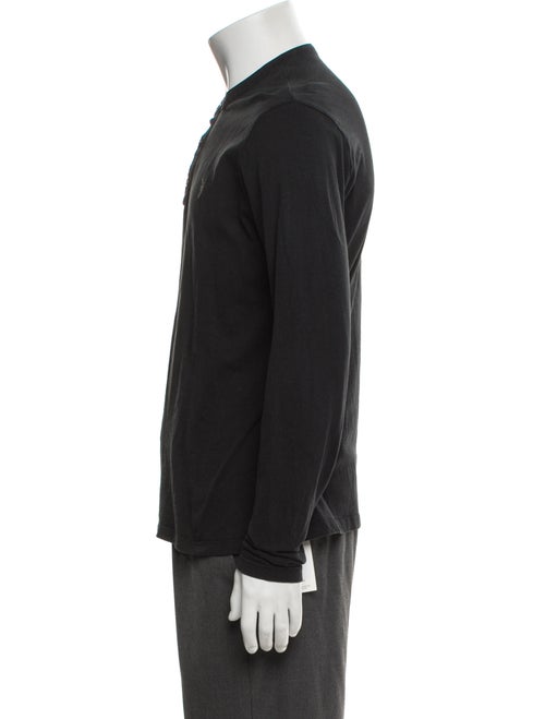 AllSaints Crew Neck Long Sleeve Henley