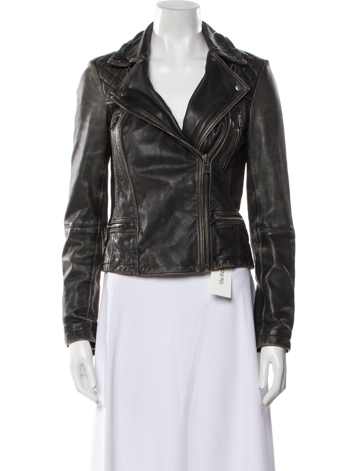 AllSaints Leather Biker Jacket