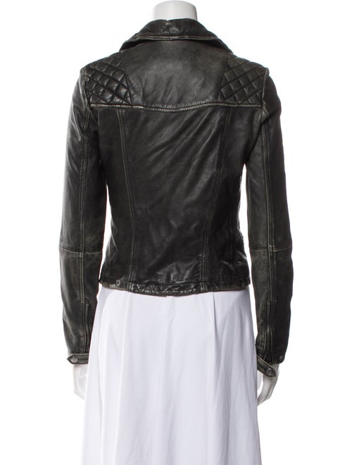 AllSaints Leather Biker Jacket