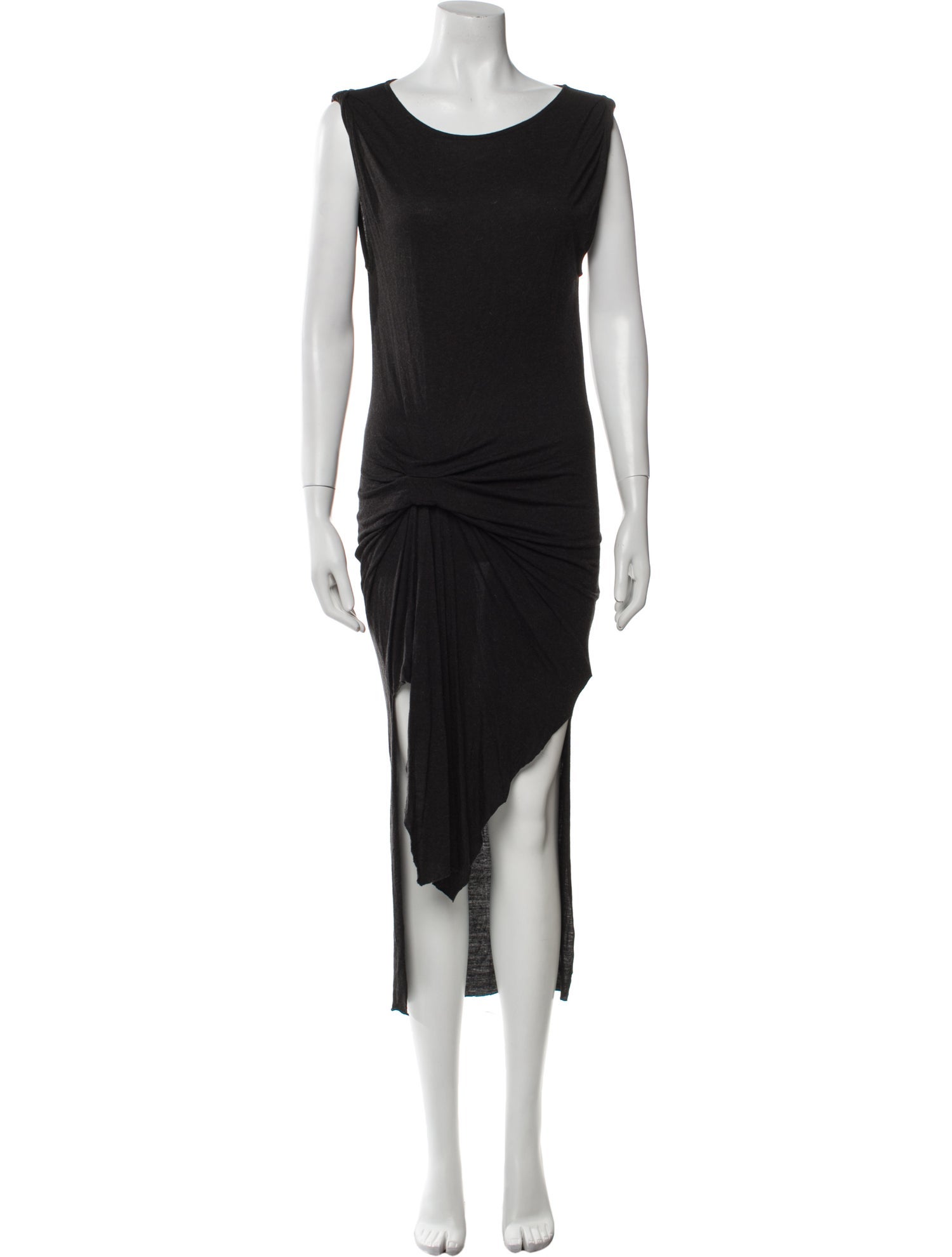 AllSaints Scoop Neck Long Dress