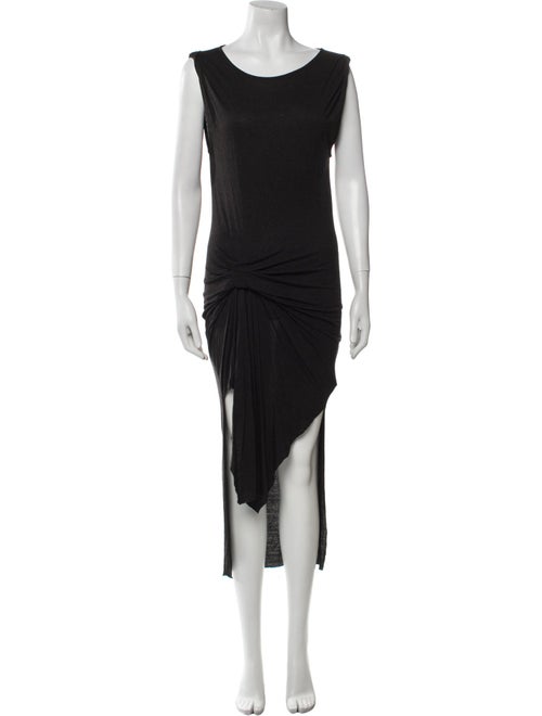 AllSaints Scoop Neck Long Dress