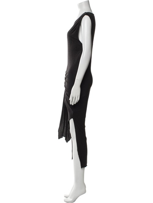 AllSaints Scoop Neck Long Dress