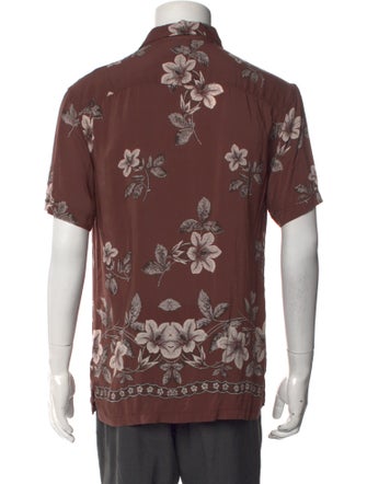 AllSaints Printed Short Sleeve Shirt