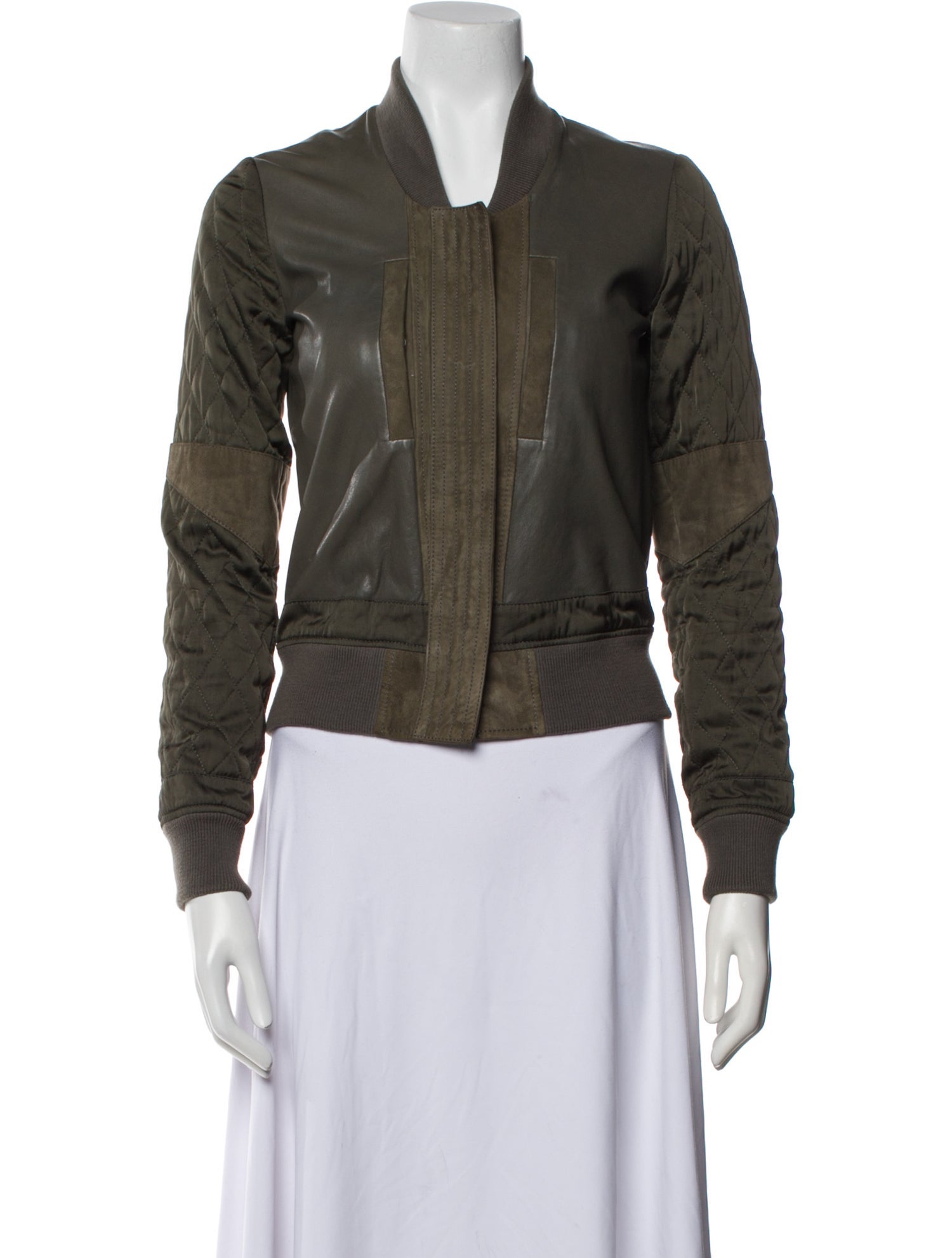 AllSaints Lamb Leather Jacket