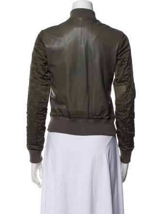 AllSaints Lamb Leather Jacket