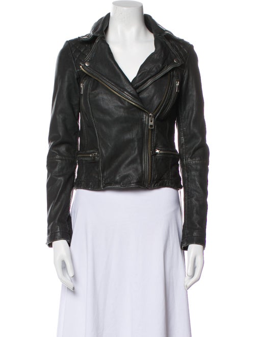 AllSaints Leather Biker Jacket