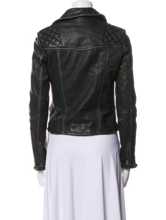 AllSaints Leather Biker Jacket