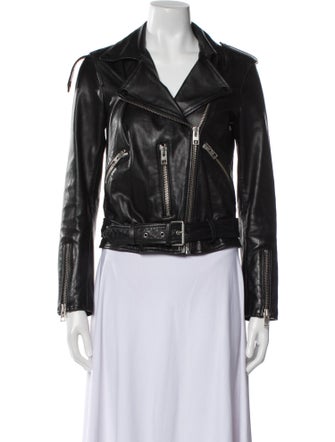 AllSaints Leather Biker Jacket