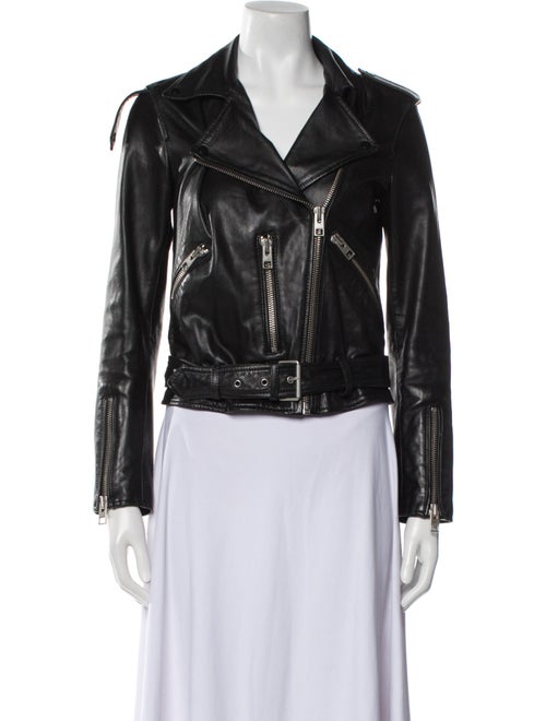 AllSaints Leather Biker Jacket
