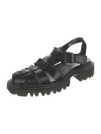 AllSaints Leather Slingback Sandals